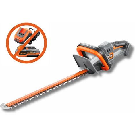 Taille-haies à batterie - FUXTEC FX-E1HS20 - 20V lame 52cm - Sans batterie ni chargeur