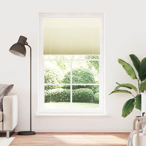Maison Exclusive - Estor Plisado crema 115x200 cm Tela Ancho 114, (1/5)