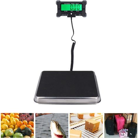 Balance Postale Robuste Plateforme Inox 0.05kg Précision Base ABS pour Expédition Entrepôt Usine (1/5)