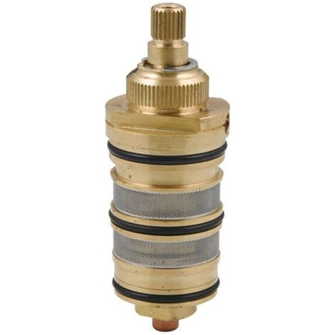 Promotion Robinet thermostatique de douche en laiton avec cartouche et poignée pour mitigeur de douche-- (1/4)