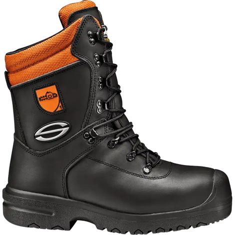 SIR SAFETY SYSTEM SAVER BOOT Bottes de sécurité anti coupure noir Taille 47