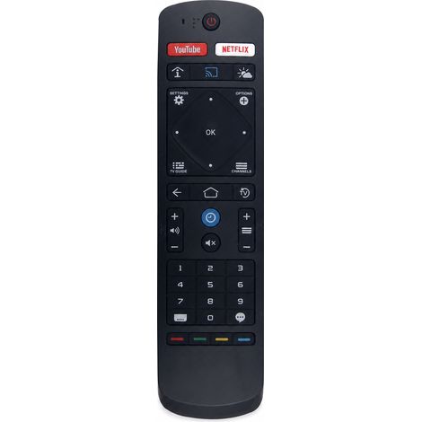 Télécommande TV infrarouge compatible avec Philips 1905 S461V07.06, 22AV2025B/00, 50HFL5114 (1/5)