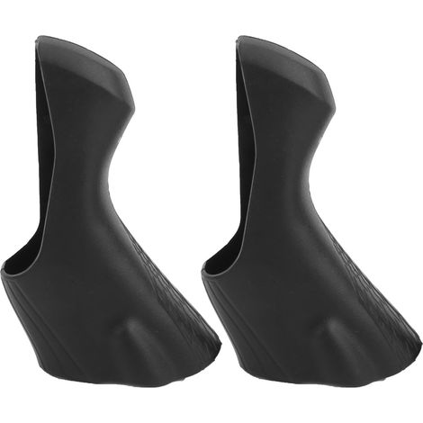 1 paire de poignées de protection pour leviers de frein de vélo, compatible ST‑4700/5800/6800, vélo de route, noir (1/5)