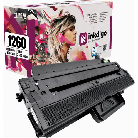Toner Inkdigo 593-11109 compatibile con Dell B1260dn B1265dfw B1265dnf certificato TÜV (1/3)