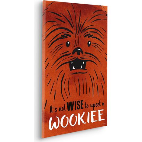 Tableau intissé Star Wars - Les Wookies (1/3)