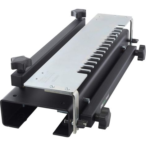 Trend Plantilla per Coda di Rondine Mezza Cieca da 300 mm, Punte per Fresatrice e Guida a Cespuglio per Giunzioni a Coda di Rondine Precise e Facili, CDJ300 (1/4)