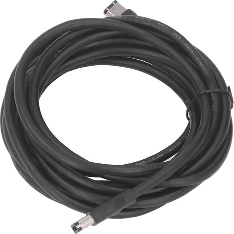 FireWire DV 6-polig Stecker auf 6-polig Stecker Kabel (IEEE1394) für Camcorder, Digitalkamera und Drucker (4,5 m). (1/5)