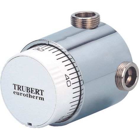 Mitigeur thermostatique collectif Watts Trubets Eurotherm blanc T9107B 3/4