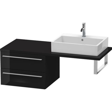 Console base X-LARGE 440x600x548mm nero lucido