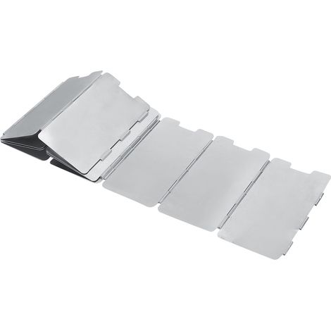 Mini réchaud de camping pliable et portable à 11 plaques avec pare-vent (1/5)