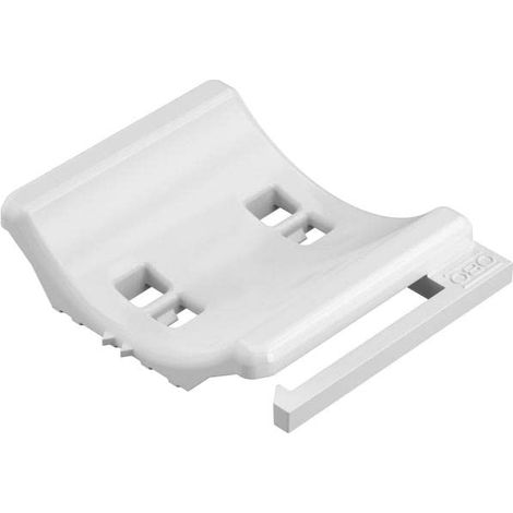 OBO Bettermann Controboccola universale combinabile per formare una doppia boccola 34-40mm Polipropilene grigio chiaro RAL 7035, 1198040