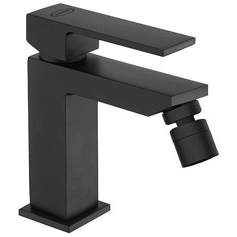 Rubinetto Miscelatore monoforo per bidet serie Twinkle YO Jacuzzi senza scarico 0TWYO092JA00 nero opaco (1/2)