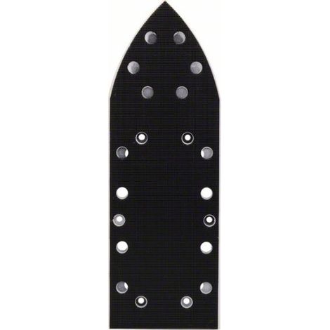 Piastra abrasiva estesa, 185 x 93 mm, forma delta