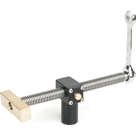 Pince de serrage rapide pour établi, fixation réglable pour pièce de bois, outil de menuiserie pour trou de 20 mm, étau d'atelier pour menuisier (1/4)