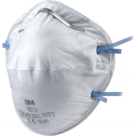 3M Respiratore Serie 8000 Art. 8810 per polveri, Classe FFP2 NR D