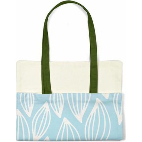 Sac Shopping - Coton Réutilisable - 34 x 40 cm - Anse Épaule - 1 Pièce (1/4)