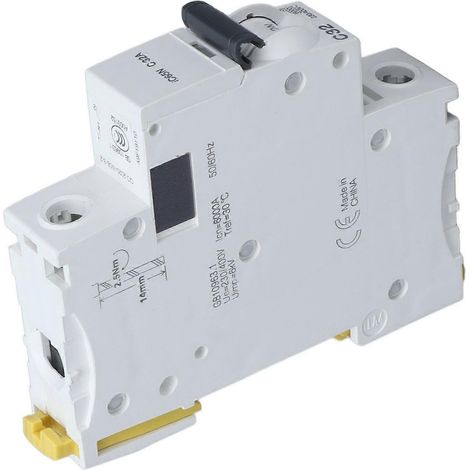 C32 Leitungsschutzschalter, 1-polig, Niederspannungs-Leitungsschutzschalter, DIN-Schienenmontage, 32 A, 230 V/400 V