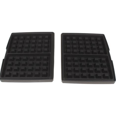 Fritel - set bakplaten brusselse/luikse wafels 4 x 6 - 142361 - 5410585423616