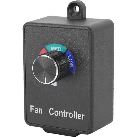 Régulateur de vitesse électronique progressif pour ventilateur de gaine, variateur de vitesse, prise américaine 120 V (1/5)