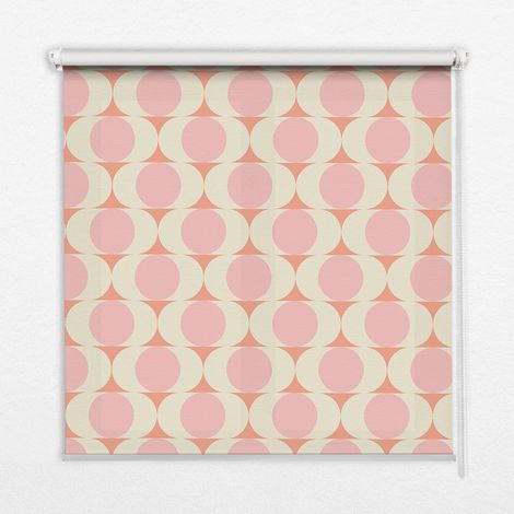 Tenda a Rullo Interna per Finestra - Tenda Filtrante Luce - Tenda Privacy - Tenda Decorativa Rettangolare - Rullo per Interni - (100 cm x 100 cm) - Occhi astratti (1/5)