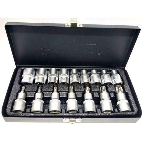 KIT BUSSOLE ATTACCO 1/2 CON IMPRONTA TORX 16PZ - SERIE (1/2)