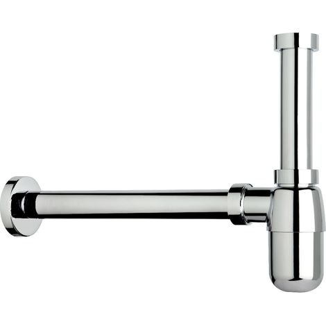 SCELTO DA DESIVERO Sifone 1,1/4 a "b" abs cromato senza piletta codice prod: DSV16117 (1/2)