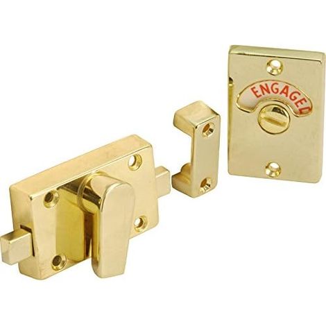 Kit de verrou de porte en laiton pour clignotant 60 mm