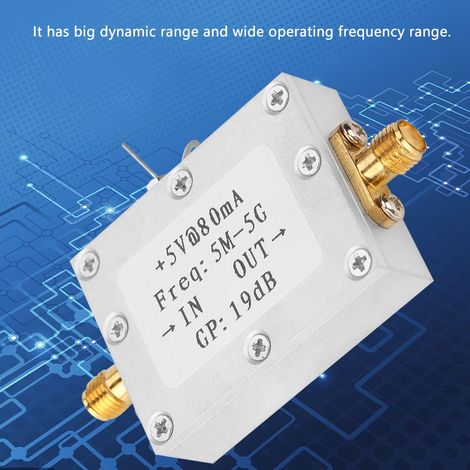 5M-5GHz Breitband-HF-Signalverstärker, Verstärkung 19dB bei 2G Breitbandverstärkung (1/5)