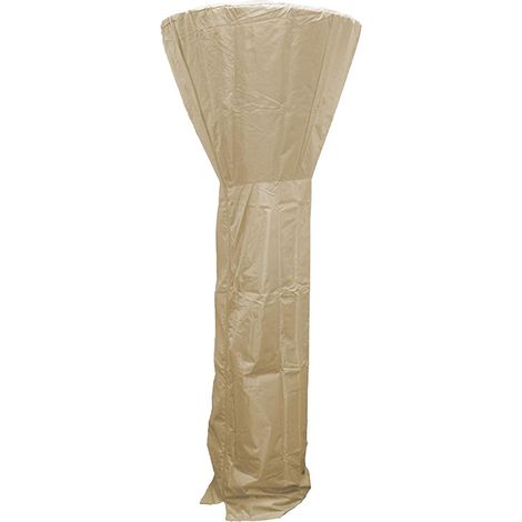 Schutzhülle für Terrassenheizstrahler, 210D Oxford-Gewebe, staubdicht, 221 x 85 x 48 cm, beige