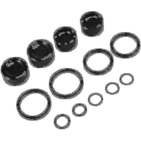 Kit de piston d'étrier de frein à disque hydraulique pour vélo Zee M640 M810 M820 M7120 M8020 M8120 M9 (1/5)
