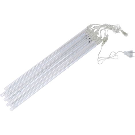 SMD2835 LED-Lichterkette, wasserdicht, 8 Röhren, Weihnachts- und Festtagsdekoration, 50 cm, mehrfarbig, US-Stecker (1/5)