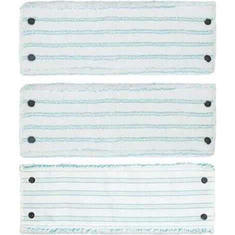 Balais Serpillères de Rechange, Serpillères en Microfibre pour Leifheit Clean Twist M Micro Duo Têtes de Recharge de Vadrouille Chiffon 3 Pièces (1/4)