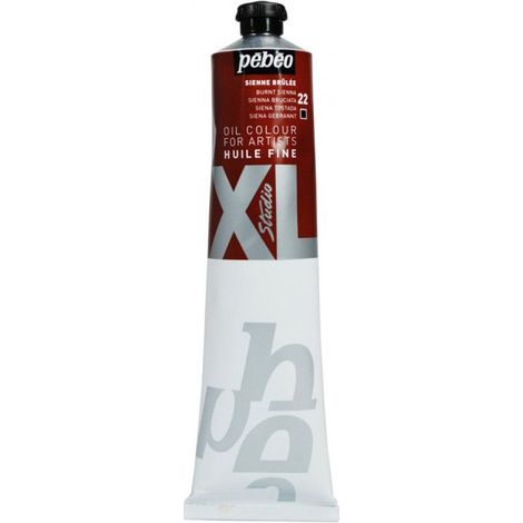 Huile Fine - Pébéo - 200022 - Sienne Brûlée - 200 ml - Séchage rapide 3-6 jours (1/3)