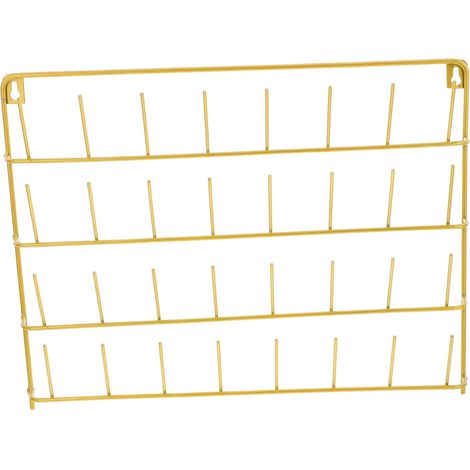 Organisateur de Fils Mural Robuste pour Chambre Support à Tresser Pratique pour Bobines (1/5)