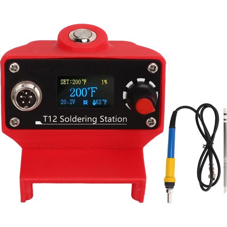 Station de soudage 72W écran 0.96 pouce sans fil portable chauffage rapide fer à souder (1/5)