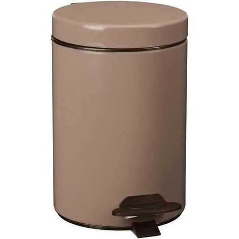 Rossignol Cyjeu Müllbehälter Badezimmer moka matt 3 Liter
