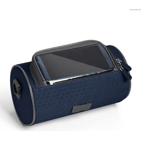 EASYCOMFORT Sacs de vélo à écran tactile de grande capacité, Tube avant, sacoche étanche pour téléphone portable, Pack de Scooter