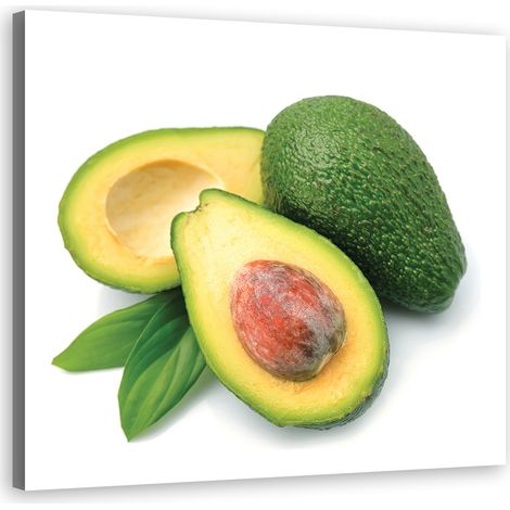 Quadro su tela, Frutta avocado - 30x30 (1/5)