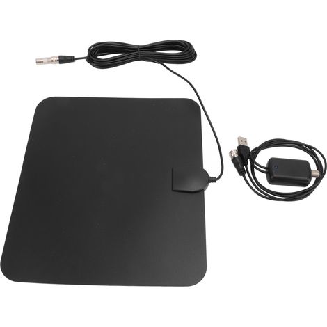 KJ-032 Antenne TNT HD Amplifiée 25dBi 4K 980 Miles pour 720P 1080i 1080P ATSC avec Amplificateur (1/5)