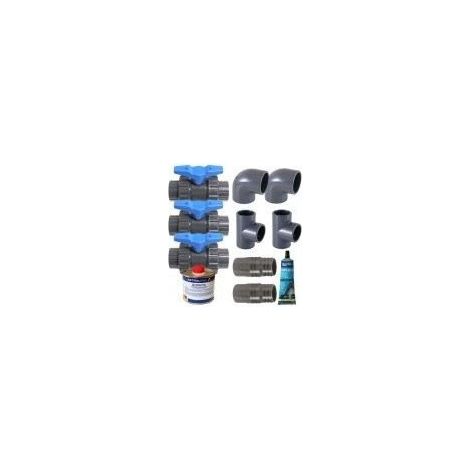 UBBINK Kit Bi-pass pour pompe a chaleur de piscine (1/2)
