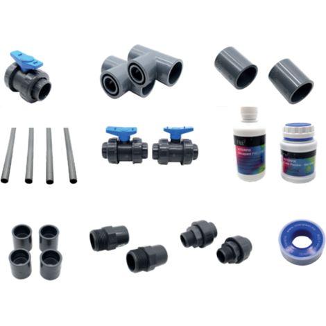 Kit By-Pass Poolex Spawer 50 mm