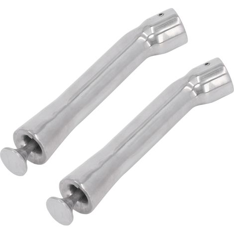 Robinet à bière en acier inoxydable, surface lisse, résistant à l'usure, réduction rapide de la mousse, pour bar et hôtel, 2 robinets et clé incluse. (1/5)
