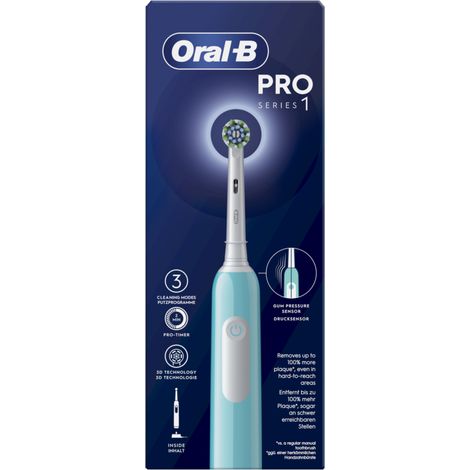 Oral-B Pro 1 Cross Action Caribbean Blue (1/5)