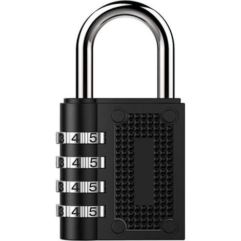 Cadenas à combinaison, cadenas étanche à code, 4 chiffres (1/5)