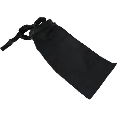 Sac poubelle voiture réutilisable lavable, noir, rangement dossier siège auto (1/5)