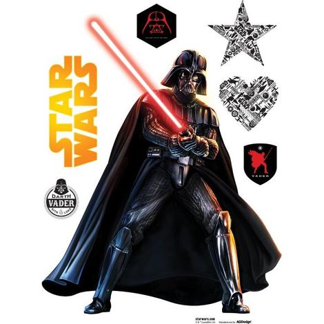 Star Wars Decorazione Adesiva 65x85cm
