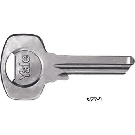 Chiave grezza yale 1008 - 5 spine dx, mm.27,15 (01008000b084000)