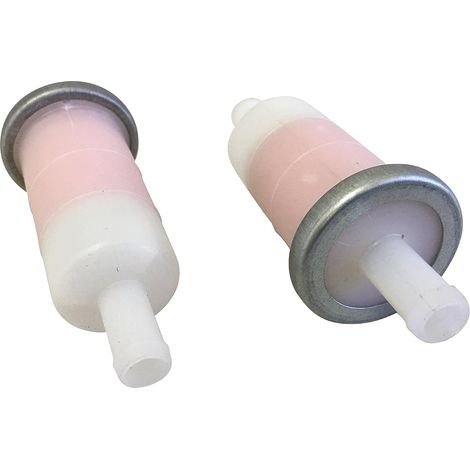 Filtro de combustible compatible con Honda 16900-MG8-003, Yamaha 4TV-24560-00, 1FK-24560-00, 1FK-24450-00 (paquete de 2) (10 mm) (1/5)
