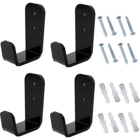 Hockeyschläger-Displayhalter, 2 Paar, Wandmontage, Golf-Aufbewahrungsständer für Zuhause, Schlafzimmer, Wohnzimmer, Wettkampf-Gesichtsmaske