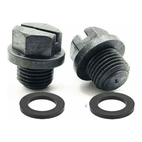 Lot de 2 remplacements Hayward SPX1700FG bouchon de tuyau de pompe de piscine avec joint pour l'entretien de la piscine, nécessités d'amélioration de l'habitat (1/5)